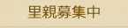 里親募集中